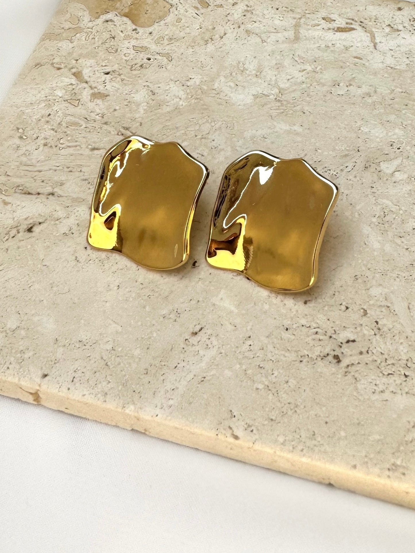 Irregular Square Earrings