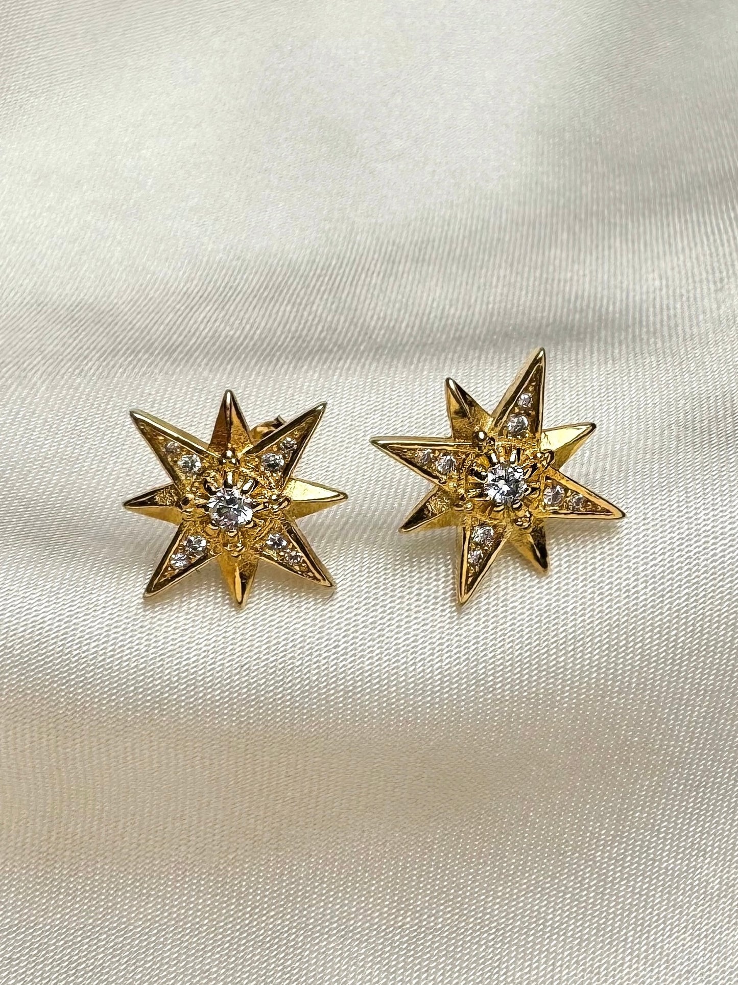 Boucles d'oreilles à tige étoiles