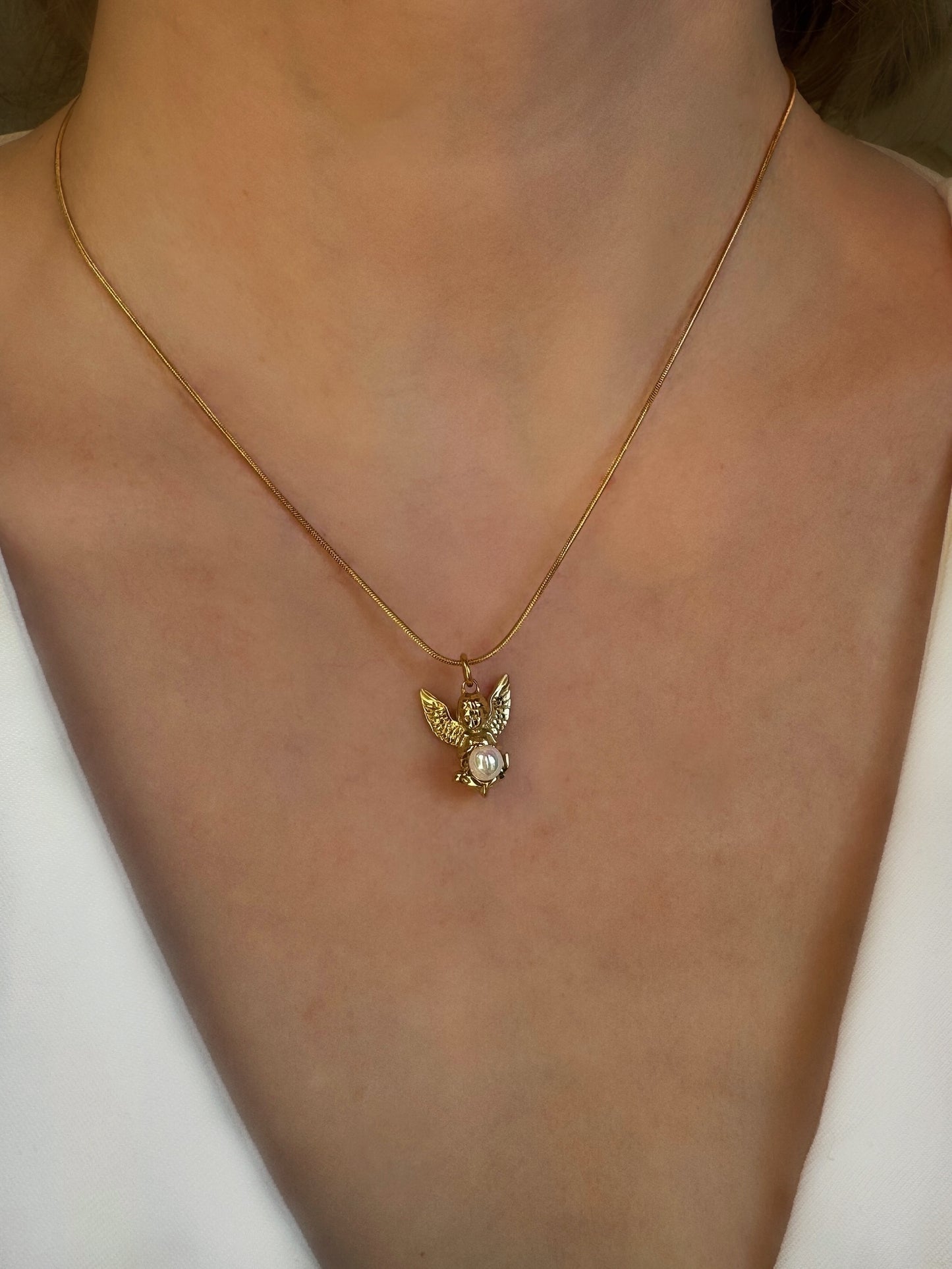 Collier en forme d'ange