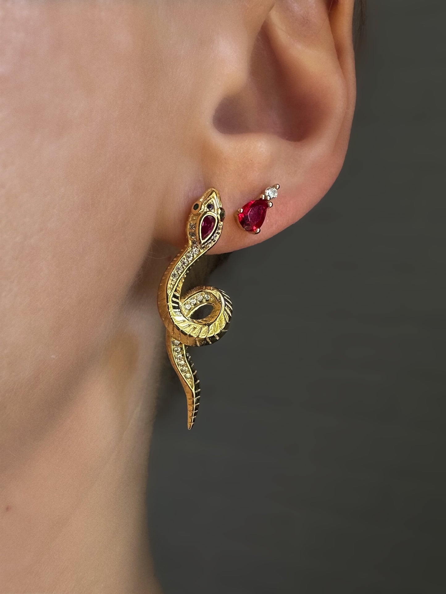 Snake Earrings