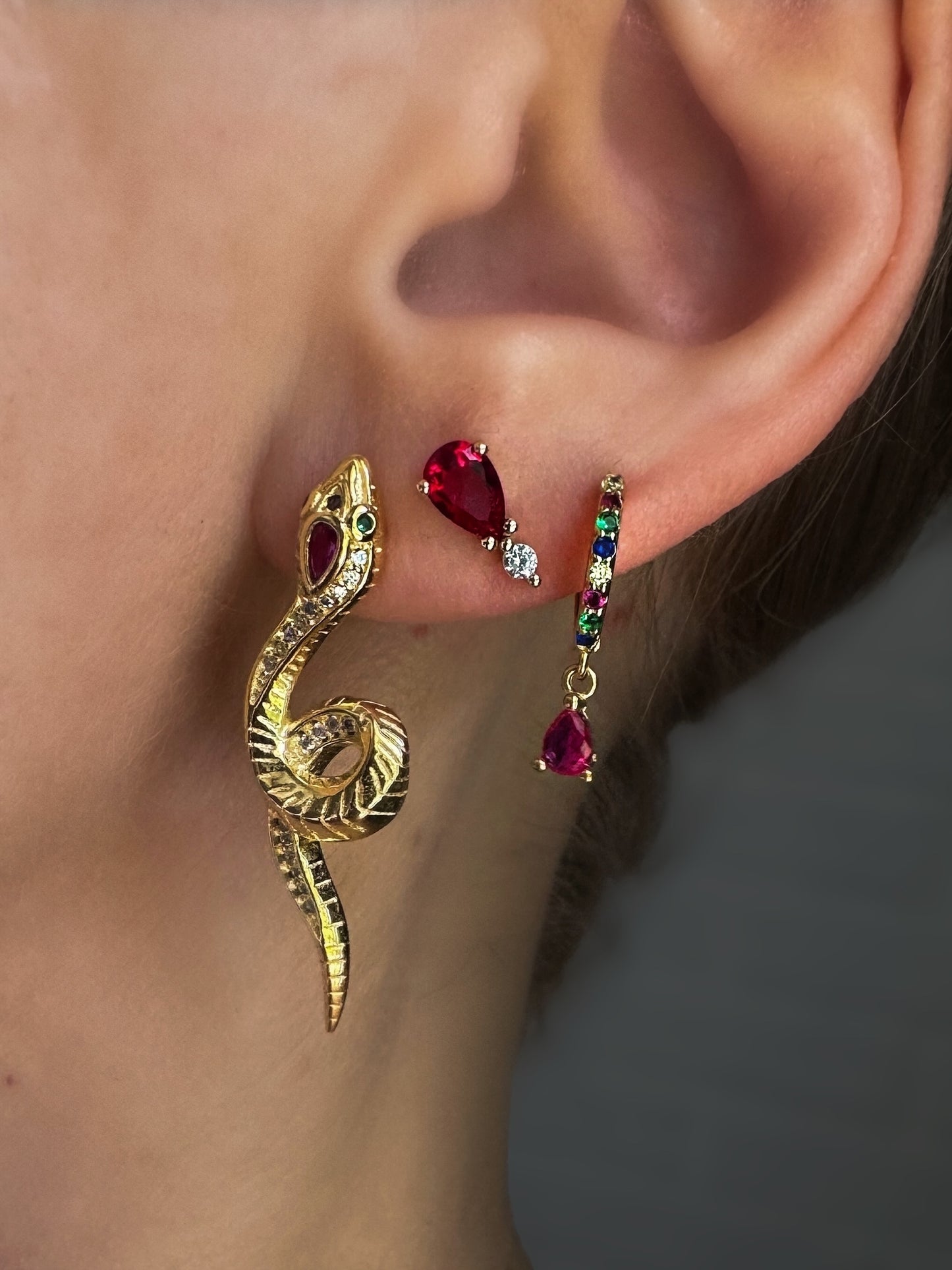 Snake Earrings