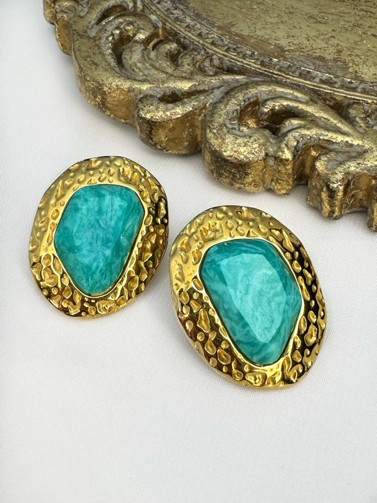 Larimar Earrings